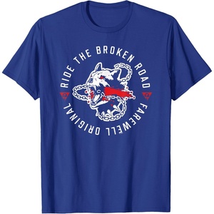 image:imageDays Gone Ride The Broken Road Farewell Original Big Logo TShirtRoyal Blue