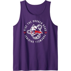 image:imageDays Gone Ride The Broken Road Farewell Original Big Logo Tank TopPurple