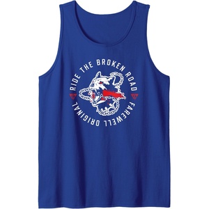image:imageDays Gone Ride The Broken Road Farewell Original Big Logo Tank TopRoyal Blue
