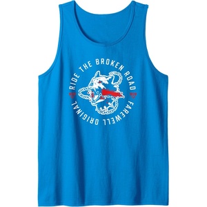 image:imageDays Gone Ride The Broken Road Farewell Original Big Logo Tank TopSapphire Blue