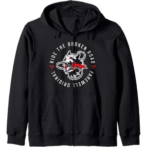 image:imageDays Gone Ride The Broken Road Farewell Original Big Logo Zip HoodieBlack