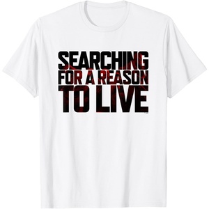 image:imageDays Gone Searching For A Reason To Live Big Chest Logo TShirtWhite