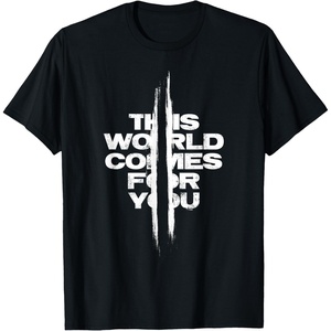 image:imageDays Gone This World Comes For You Distressed Chest Logo TShirtBlack