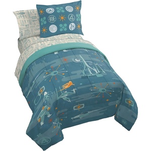 image:imageJay Franco Kids Bed Set Blue PlayStation 7 Piece Full  Cozy Soft Bedding for Stylish Room Dcor with Comforter Sheets amp Pillow CoversBlue  Fantastic Four