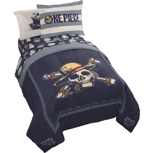 image:imageJay Franco Kids Bed Set Blue PlayStation 7 Piece Full  Cozy Soft Bedding for Stylish Room Dcor with Comforter Sheets amp Pillow CoversBlue  One Piece