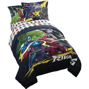 image:imageJay Franco Kids Bed Set Blue PlayStation 7 Piece Full  Cozy Soft Bedding for Stylish Room Dcor with Comforter Sheets amp Pillow CoversMulti  Marvel Rivals