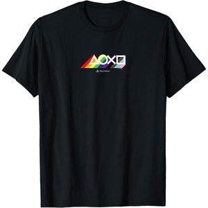image:imagePlayStation Pride LGBTQIA Collection Horizontal Chest Logo TShirtBlack