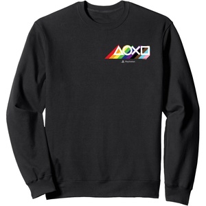 image:imagePlayStation Pride LGBTQIA Collection Horizontal Pocket Logo SweatshirtBlack