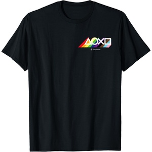image:imagePlayStation Pride LGBTQIA Collection Horizontal Pocket Logo TShirtBlack