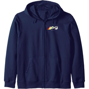 image:imagePlayStation Pride LGBTQIA Collection Horizontal Pocket Logo Zip HoodieNavy Blue