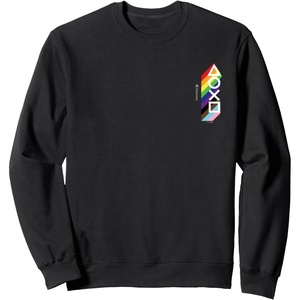 image:imagePlayStation Pride LGBTQIA Collection Vertical Pocket Logo SweatshirtBlack