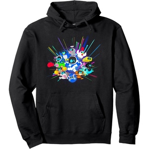 image:imagePlaystation Astrobot And Friends Power Up Group Shot Pullover HoodieBlack