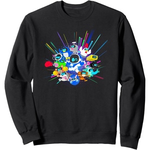 image:imagePlaystation Astrobot And Friends Power Up Group Shot SweatshirtBlack
