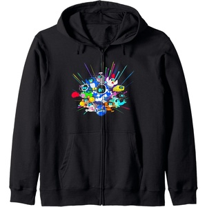 image:imagePlaystation Astrobot And Friends Power Up Group Shot Zip HoodieBlack