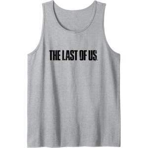image:imageThe Last of Us Iconic Distressed Big Chest Logo Tank TopHeather Grey