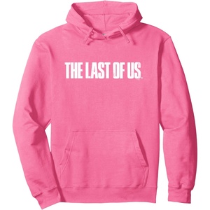 image:imageThe Last of Us Iconic Distressed Big Chest Logo V2 Pullover HoodieBright Pink