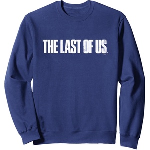 image:imageThe Last of Us Iconic Distressed Big Chest Logo V2 SweatshirtNavy Blue