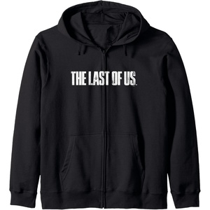 image:imageThe Last of Us Iconic Distressed Big Chest Logo V2 Zip HoodieBlack
