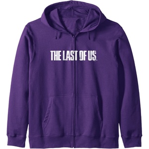 image:imageThe Last of Us Iconic Distressed Big Chest Logo V2 Zip HoodiePurple