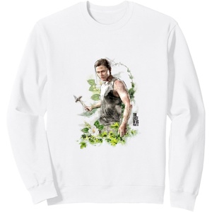 image:imageThe Last of Us Part II Abby Anderson Floral Watercolor Logo SweatshirtWhite