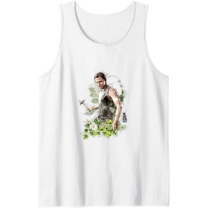 image:imageThe Last of Us Part II Abby Anderson Floral Watercolor Logo Tank TopWhite