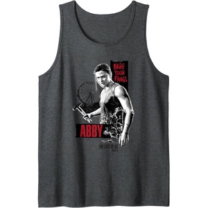 image:imageThe Last of Us Part II Abby Bare Your Fangs Big Chest Poster Tank TopDark Heather Grey