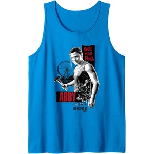image:imageThe Last of Us Part II Abby Bare Your Fangs Big Chest Poster Tank TopSapphire Blue