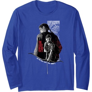 image:imageThe Last of Us Part II Abby Ellie Im The One That You Want Long Sleeve TShirtRoyal Blue