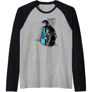 image:imageThe Last of Us Part II Abby Ellie Im The One That You Want Raglan Baseball TeeBlackAthletic Heather