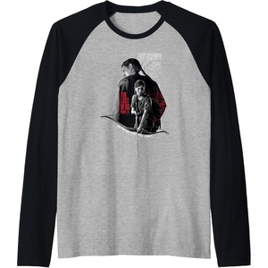 image:imageThe Last of Us Part II Abby Ellie Im The One That You Want Raglan Baseball TeeBlackAthletic Heather
