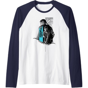 image:imageThe Last of Us Part II Abby Ellie Im The One That You Want Raglan Baseball TeeNavy BlueWhite