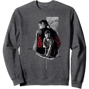 image:imageThe Last of Us Part II Abby Ellie Im The One That You Want SweatshirtDark Heather Grey
