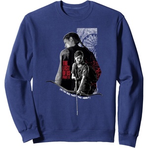 image:imageThe Last of Us Part II Abby Ellie Im The One That You Want SweatshirtNavy Blue
