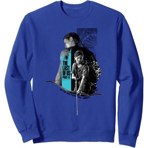 image:imageThe Last of Us Part II Abby Ellie Im The One That You Want SweatshirtRoyal Blue