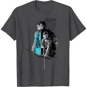 image:imageThe Last of Us Part II Abby Ellie Im The One That You Want TShirtDark Heather Grey