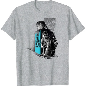 image:imageThe Last of Us Part II Abby Ellie Im The One That You Want TShirtHeather Grey