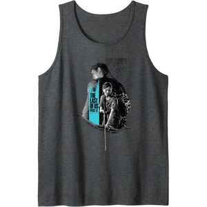 image:imageThe Last of Us Part II Abby Ellie Im The One That You Want Tank TopDark Heather Grey