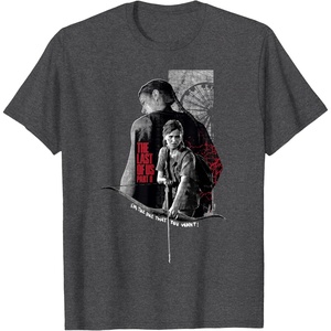image:imageThe Last of Us Part II Abby Ellie Im The One that You Want TShirtDark Heather Grey
