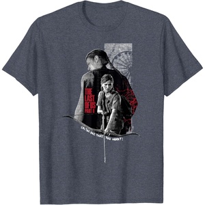 image:imageThe Last of Us Part II Abby Ellie Im The One that You Want TShirtHeather Blue