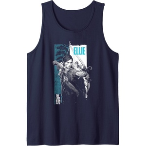 image:imageThe Last of Us Part II Ellie Ready For Fight Big Poster V2 Tank TopNavy Blue