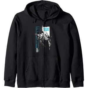 image:imageThe Last of Us Part II Ellie Ready For Fight Big Poster V2 Zip HoodieBlack