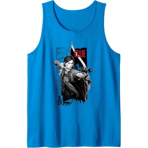 image:imageThe Last of Us Part II Ellie Ready For Fight Chest Poster Tank TopSapphire Blue