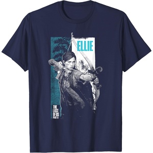 image:imageThe Last of Us Part II Ellie Ready for Fight Big Poster V2 TShirtNavy Blue