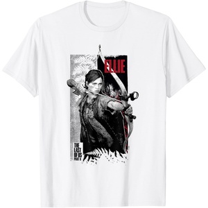 image:imageThe Last of Us Part II Ellie Ready for Fight Chest Poster TShirtWhite