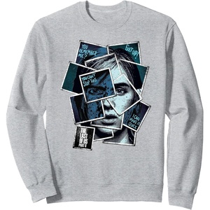 image:imageThe Last of Us Part II Ellie You Cant Stop This Portrait SweatshirtHeather Grey