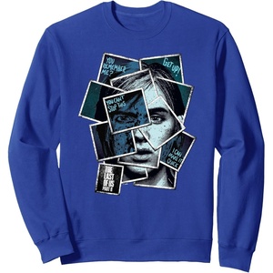 image:imageThe Last of Us Part II Ellie You Cant Stop This Portrait SweatshirtRoyal Blue