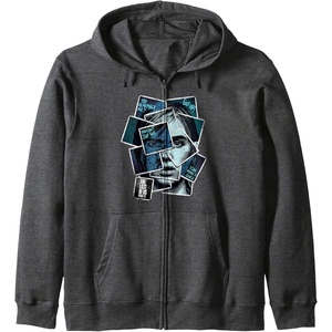 image:imageThe Last of Us Part II Ellie You Cant Stop This Portrait Zip HoodieDark Heather Grey