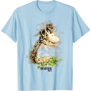 image:imageThe Last of Us Part II Hat On A Dinosaur Watercolor Style TShirtBaby Blue