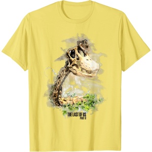 image:imageThe Last of Us Part II Hat On A Dinosaur Watercolor Style TShirtLemon Yellow