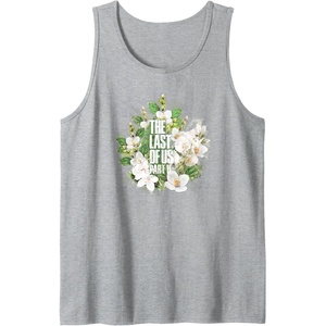 image:imageThe Last of Us Part II Watercolor Floral Big Chest Logo Tank TopHeather Grey